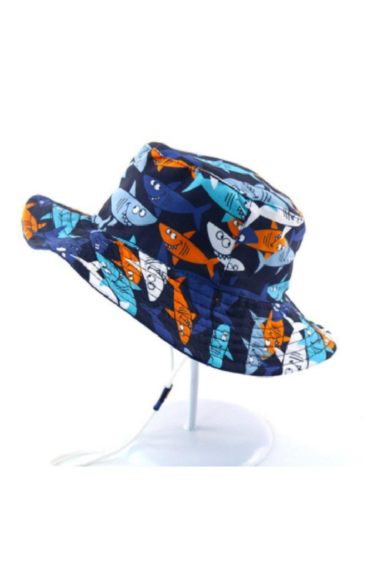 Petityu Uv Güneş Korumalı Şapka – Upf50+Köpekbalığı Şapka