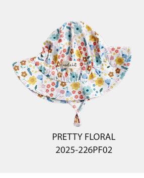 Pretty Floral Şapka