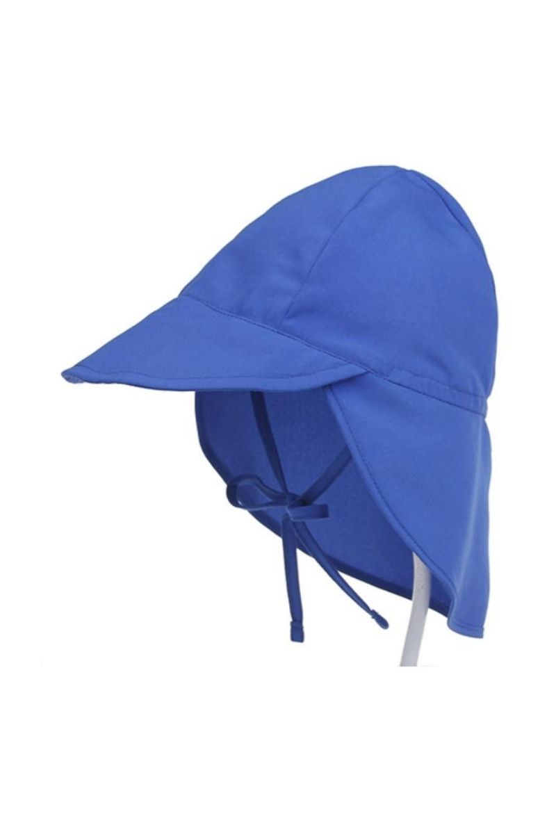 Petityu Uv Güneş Korumalı Boyunlu Şapka - Mavi