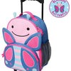 Skip Hop Çocuk Tekerlekli Çanta Kelebek Pembe