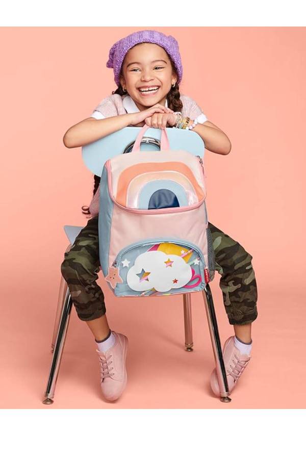 Skip Hop Spark Style Rucksack für große Kinder – Regenbogen