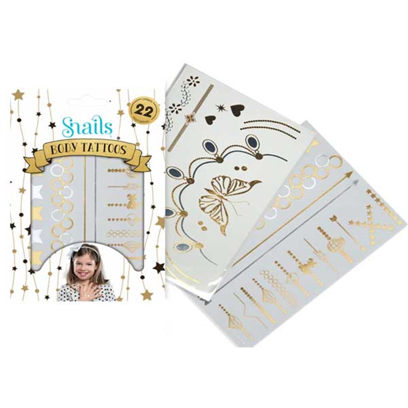 Snails Dövme - Metallic