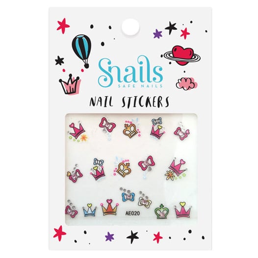 Snails Tırnak Sticker Seti - Perfect Princess