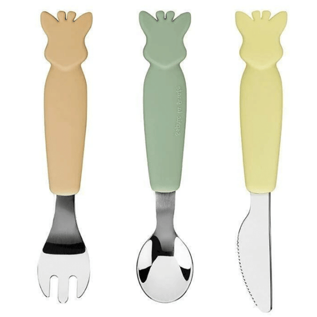 Sophie La Girafe Metal Cutlery Set