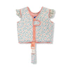 Swim Essentials Green Flowers Köpük Dolgulu Yüzme Yeleği 3-6 Yaş