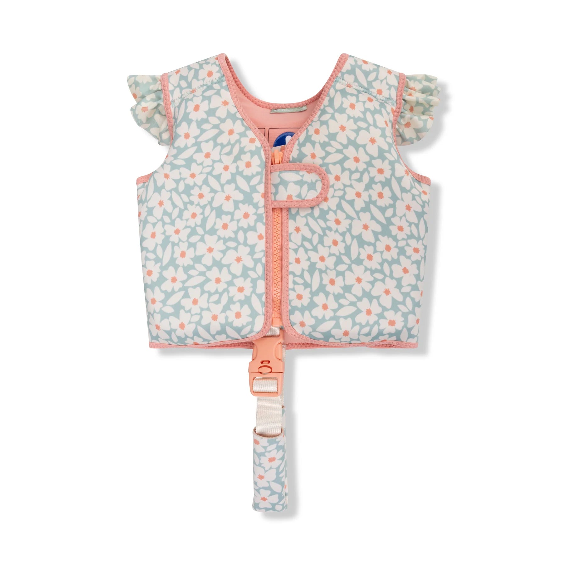 Swim Essentials Green Flowers Köpük Dolgulu Yüzme Yeleği 3-6 Yaş