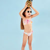 UV Protection Ruffle Tie Dye Bikini Set