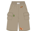 Tiny Stories Gabardin Kargo Bol Paça Pantolon - Bej