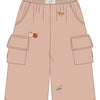 Tiny Stories Gabardin Kargo Bol Paça Pantolon - Somon