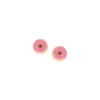 Tres Jolie Lollie Donut Clip Earrings - Pearl