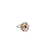 Tres Jolie Lollie Donut Yüzük - Beyaz Sprinkle