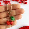 Tres Jolie Lollie Kiraz Gümüş Kolye