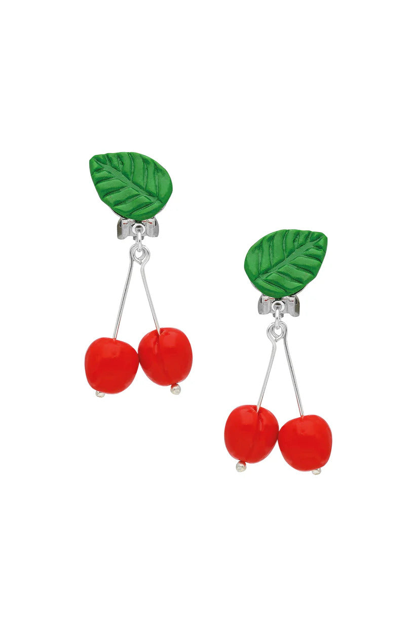 Tres Jolie Lollie Kiraz Klips Küpe