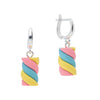 Tres Jolie Lollie Marshmallow Gümüş Küpe