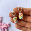 Tres Jolie Lollie Marshmallow Gümüş Küpe
