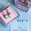Tres Jolie Lollie Marshmallow Gümüş Küpe