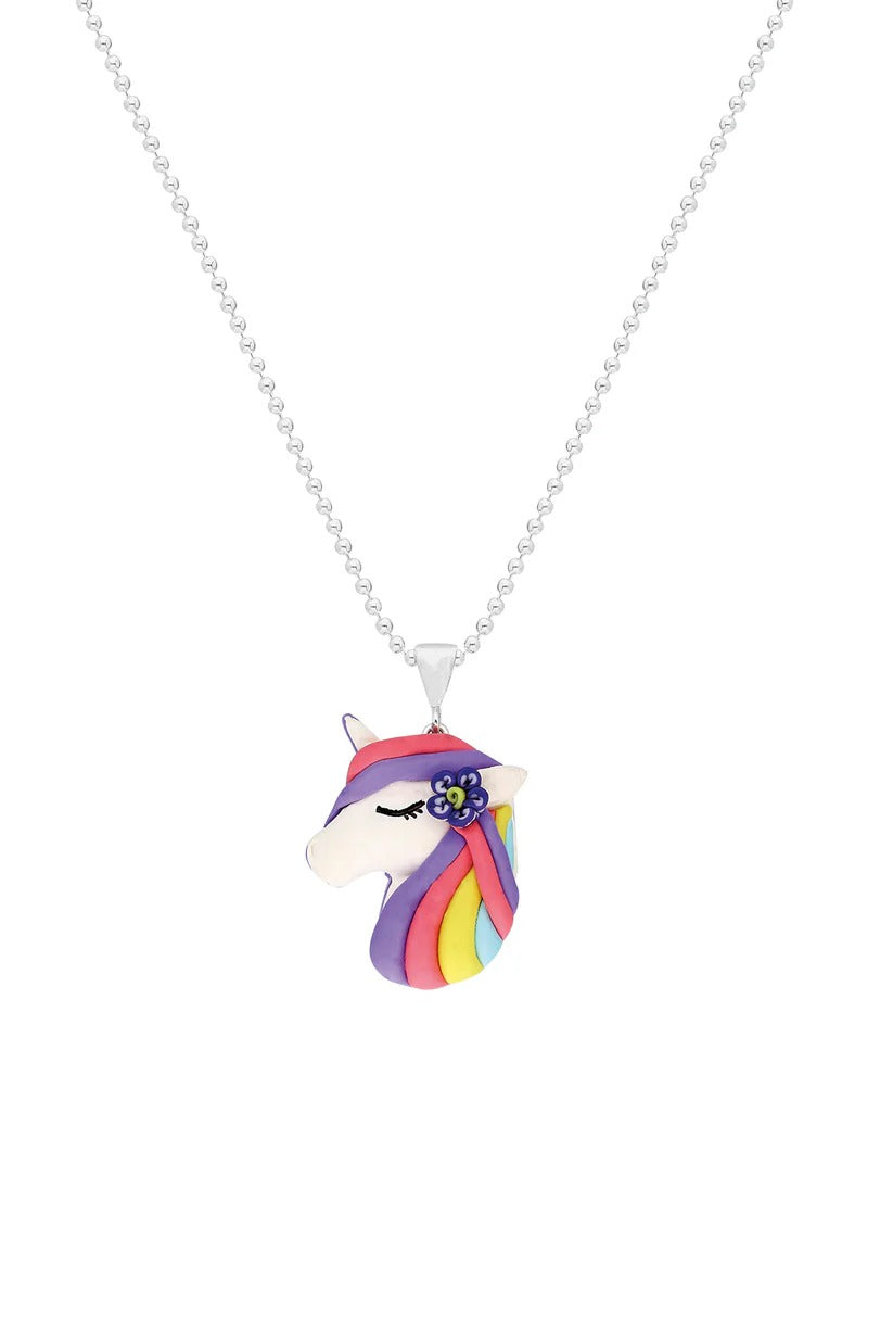 Tres Jolie Lollie Unicorn Gümüş Kolye