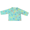 UV Korumalı Alt Üst Erkek Bebek Set - Dinoland Mint