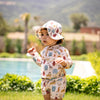 UV Korumalı Alt Üst Erkek Bebek Set - Jungle