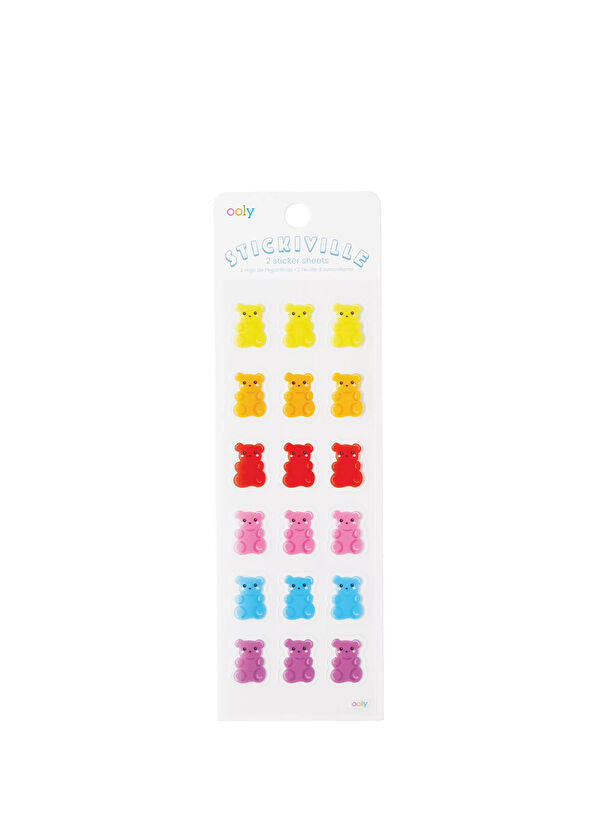  Ooly Stickiville Çıkartmalar - Gummy Bears