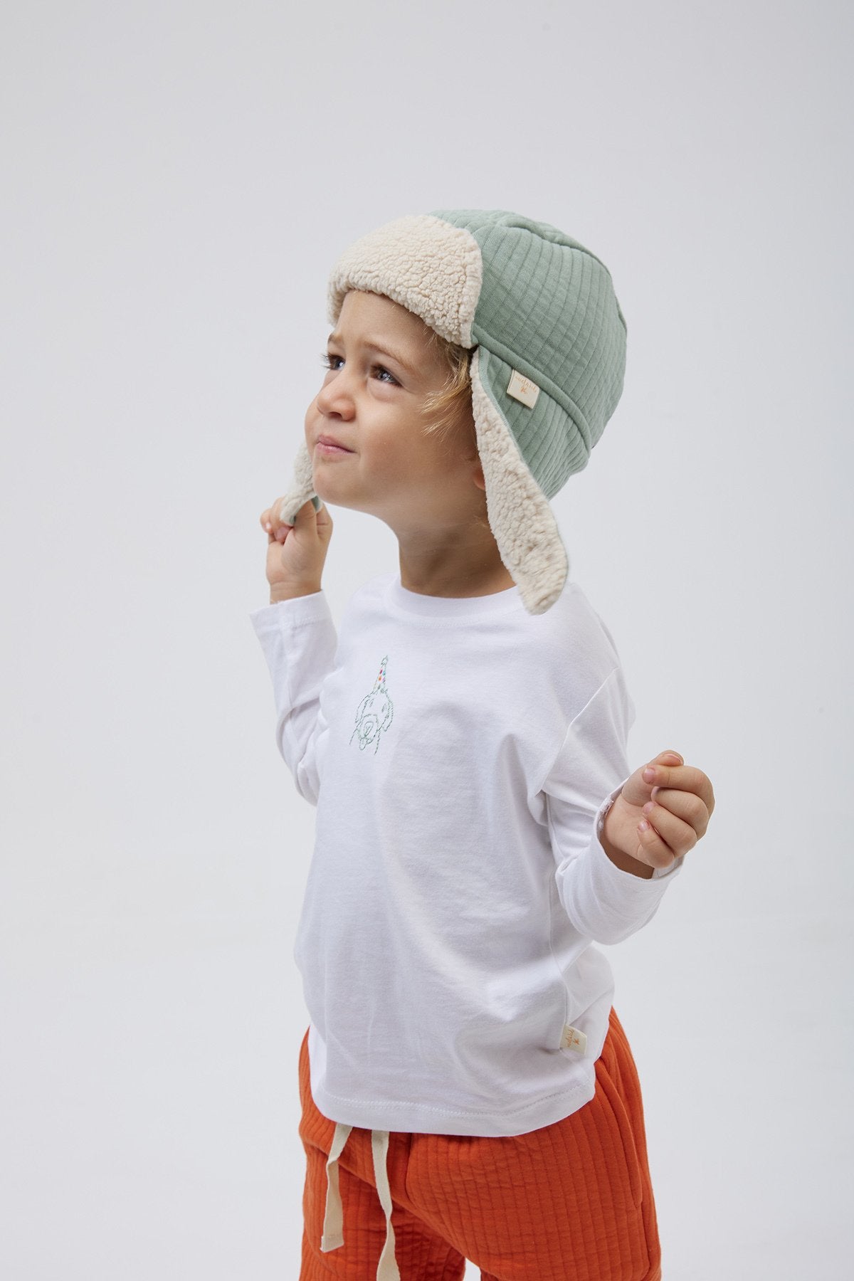 Unisex Uzun Kollu Tshirt