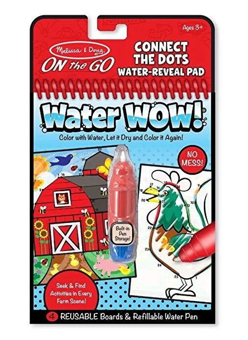 Water Wow! Su ile boyama kitabı-Çiftlik-Nokta birl