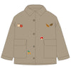Woodland Gabardin Gömlek Ceket - Bej