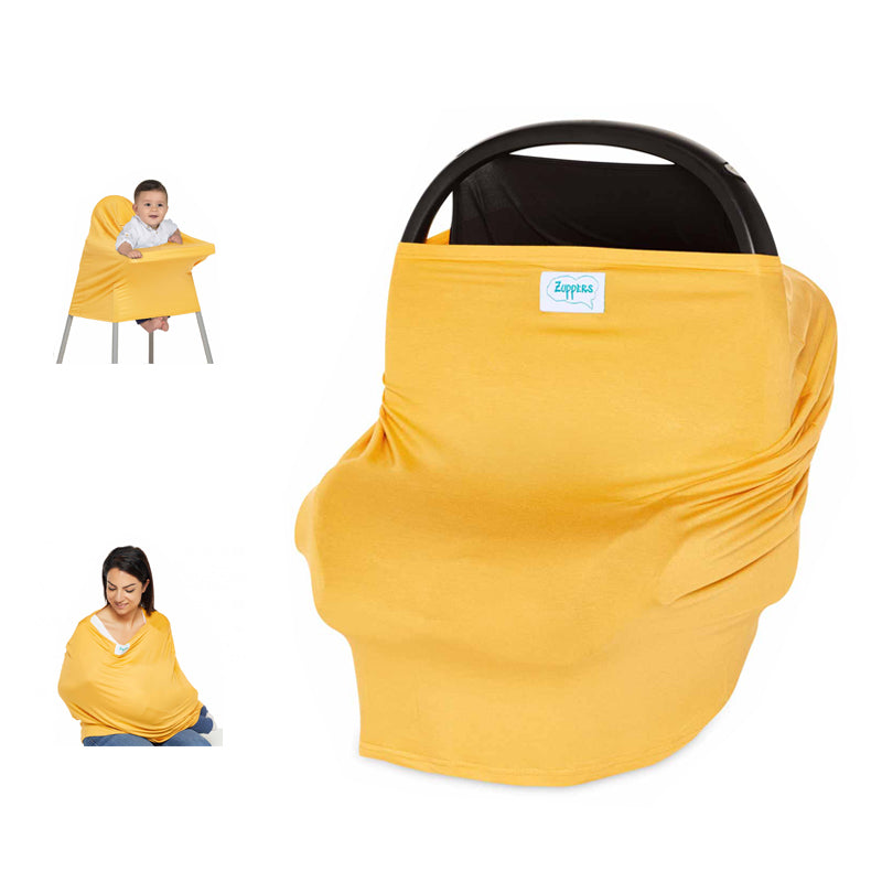 Zuppers Functional Stroller &amp; Nursing Cover - Mustard